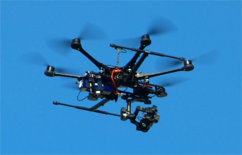 High Altitude Surveillance Air Monitor Drone